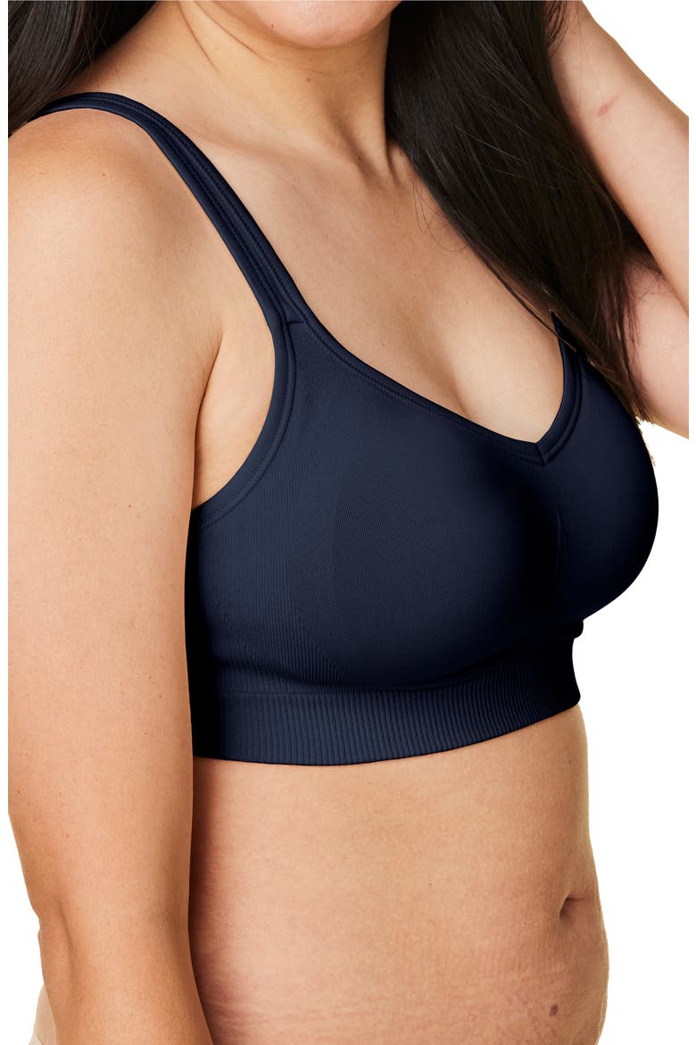 Sculpt Wireless Everyday Bra, Alternate, color, NAVY
