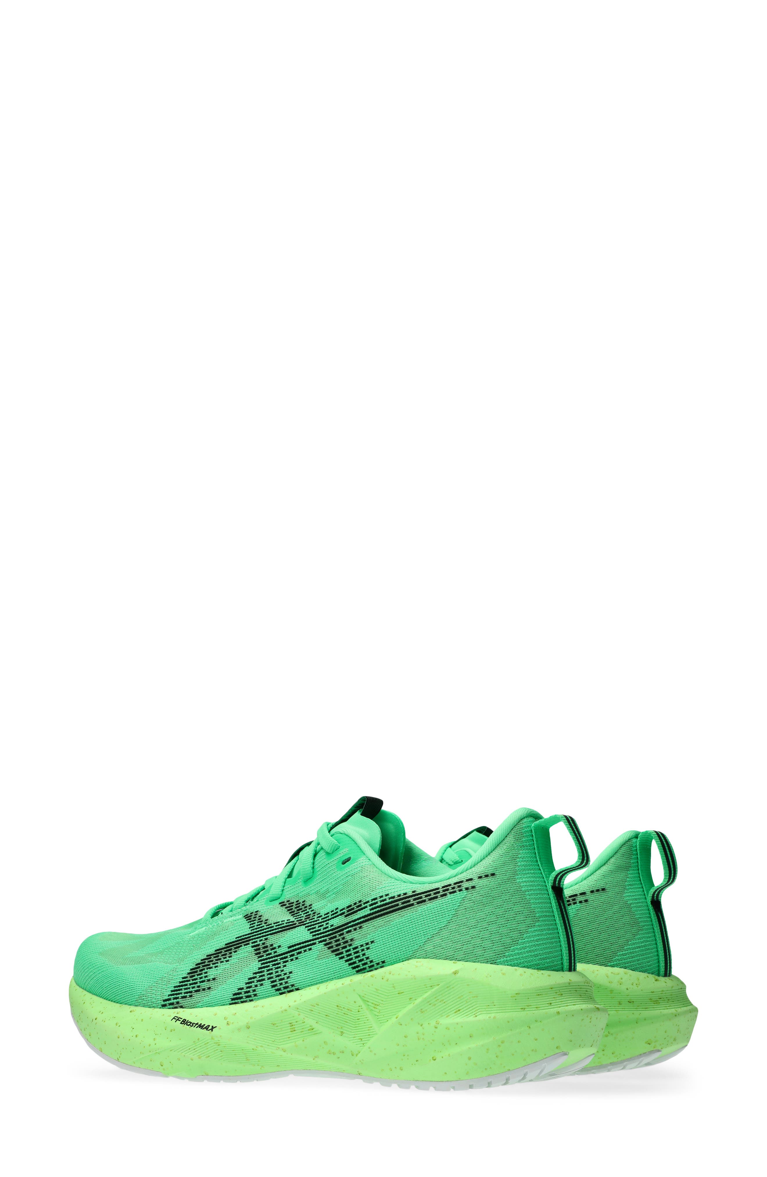 ASICS<sup>®</sup> NOVABLAST<sup>®</sup> 5 Ekiden Running Shoe, Alternate, color, Vital Green/ Black