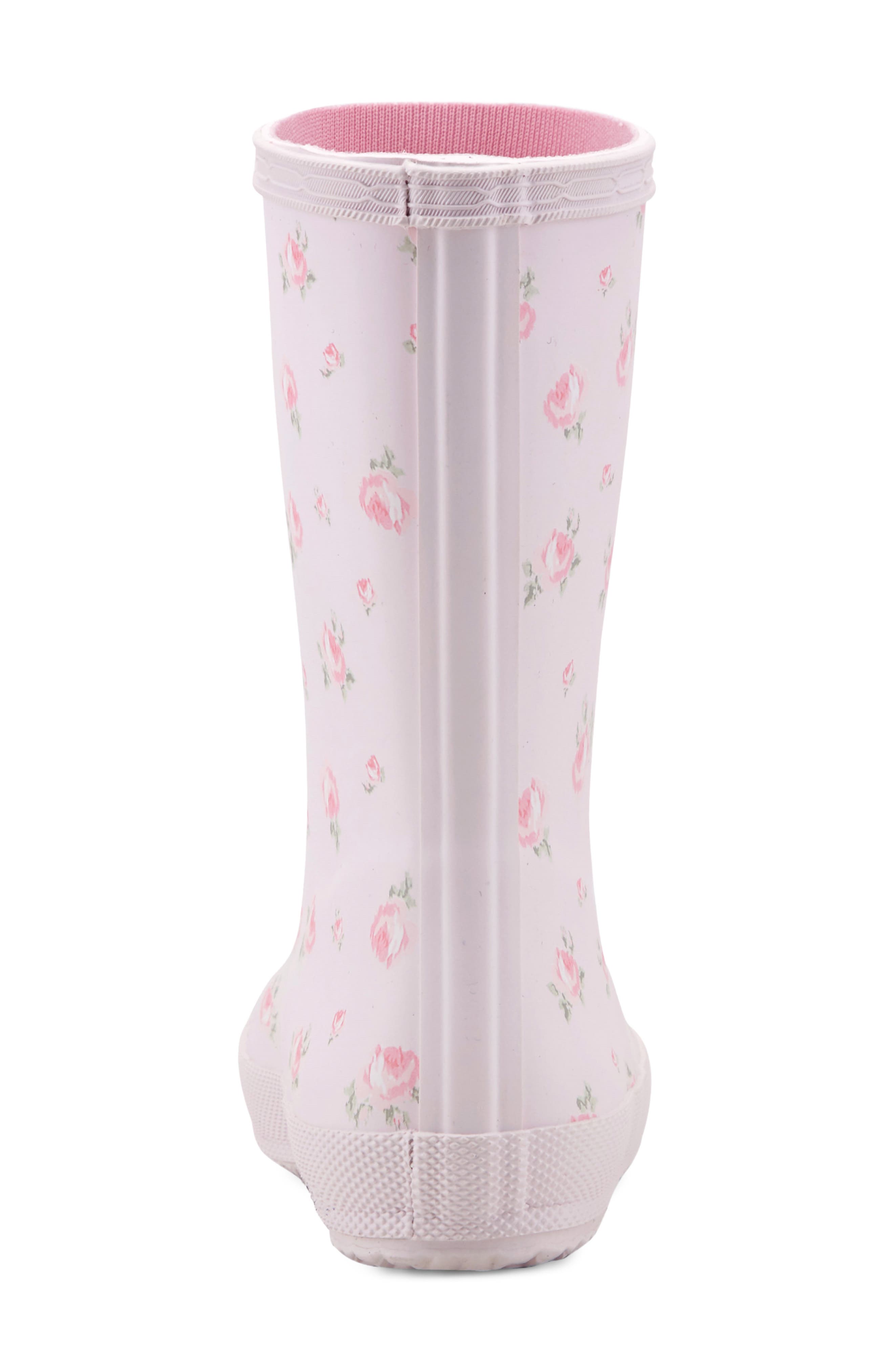 x LoveShackFancy Kids' First Classic Rain Boot, Alternate, color, BLOOMING HEIRLOOM DITSY PRINT