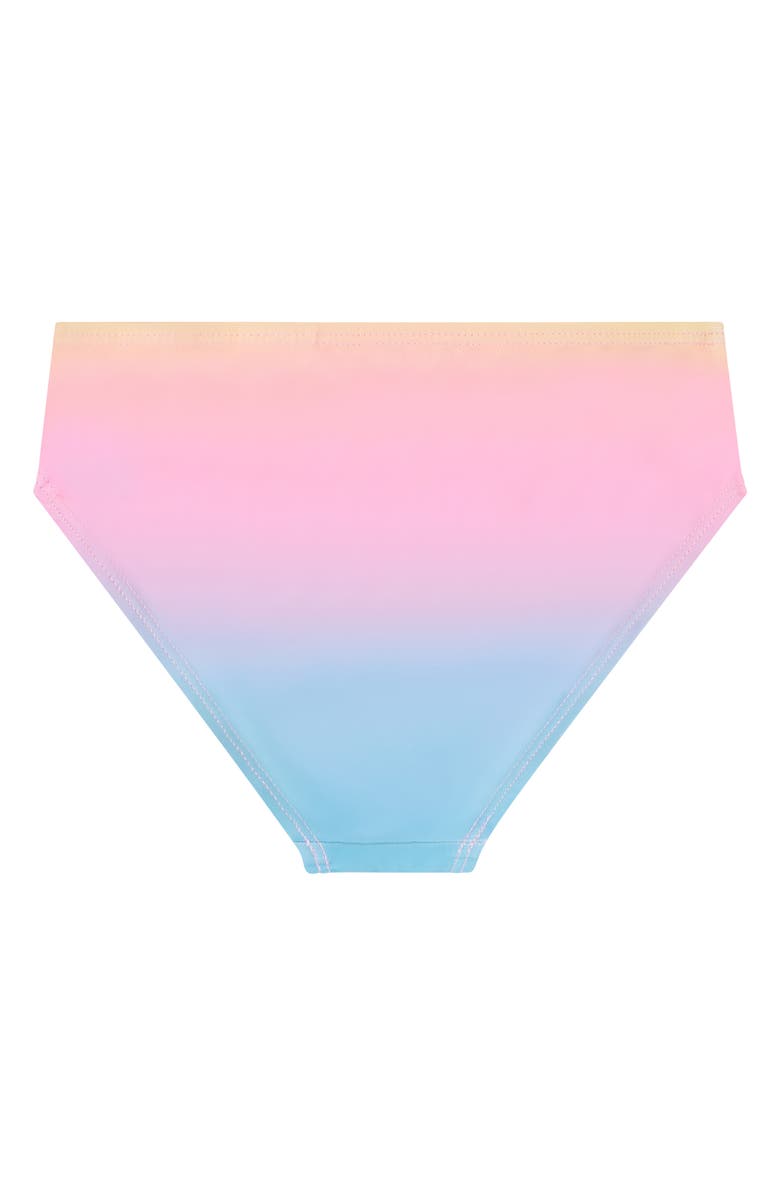 Andy & Evan Kids' Ombré Ruffle Two-Piece Swimsuit, Alternate, color, 