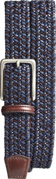 Torino Woven & Leather Belt