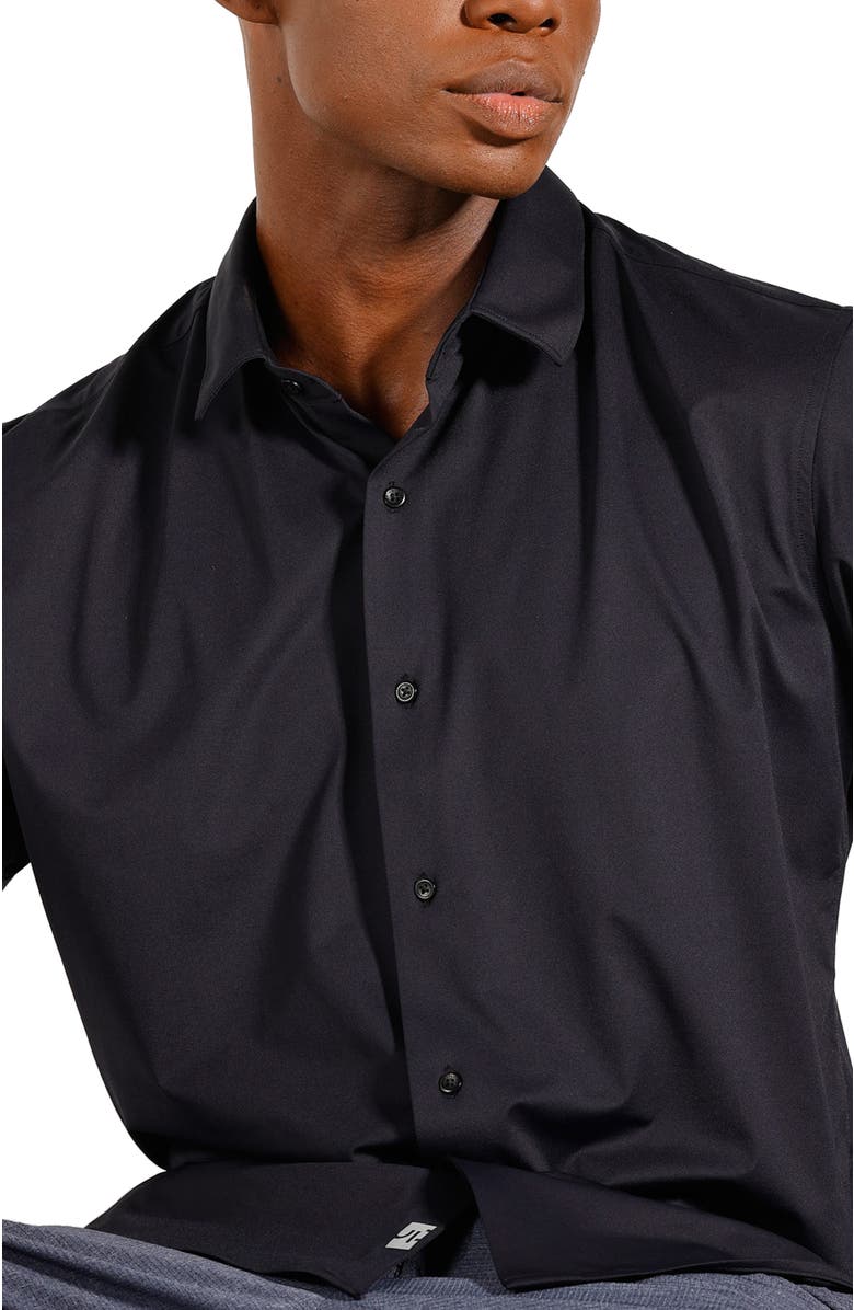 URBAN PERFORMANCE Short Sleeve Everyday Tech Shirt, Alternate, color, Black