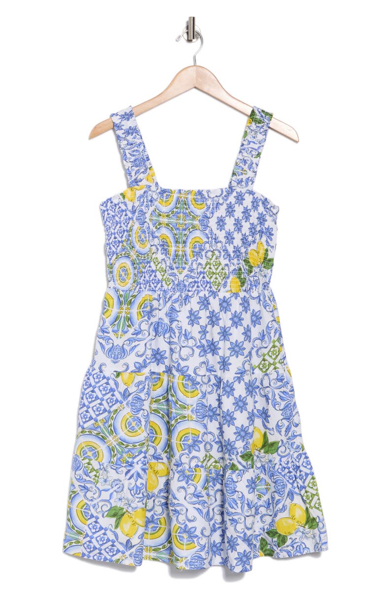 beachlunchlounge Alice Tiered Sundress, Alternate, color, 