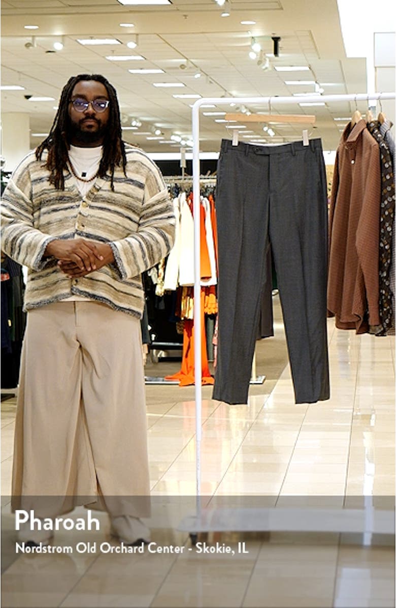 Devon Wool Straight Leg Pants, sales video thumbnail