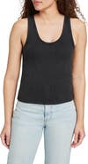 Faherty Sunwashed Stretch Organic Cotton Rib Tank