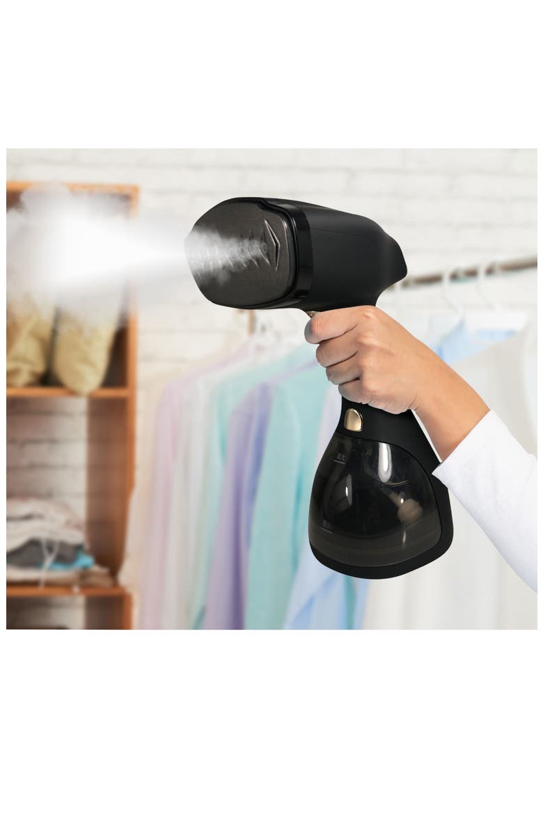 Handheld Steamer, Alternate, color, BLACK