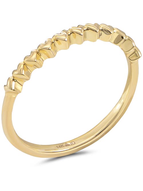 Devata Sweet Heart Ring In Gold