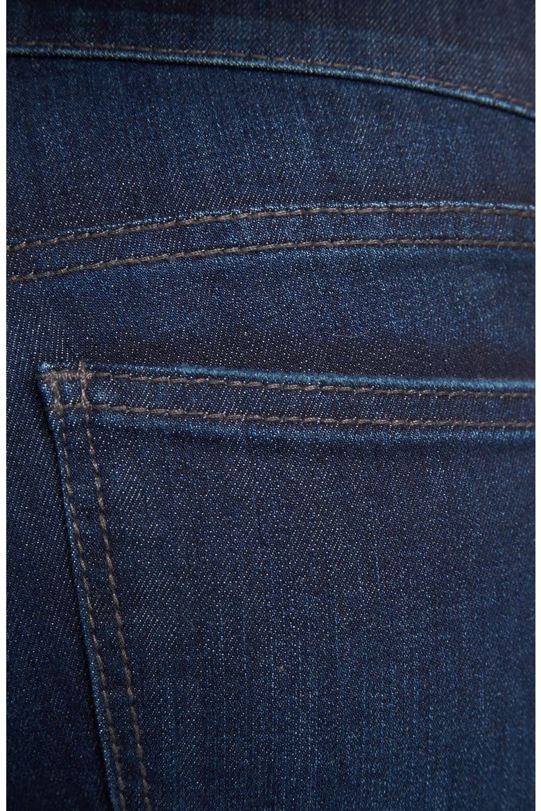 'Sloan' Deconstructed Skinny Jeans, Alternate, color, SIENNA WASH
