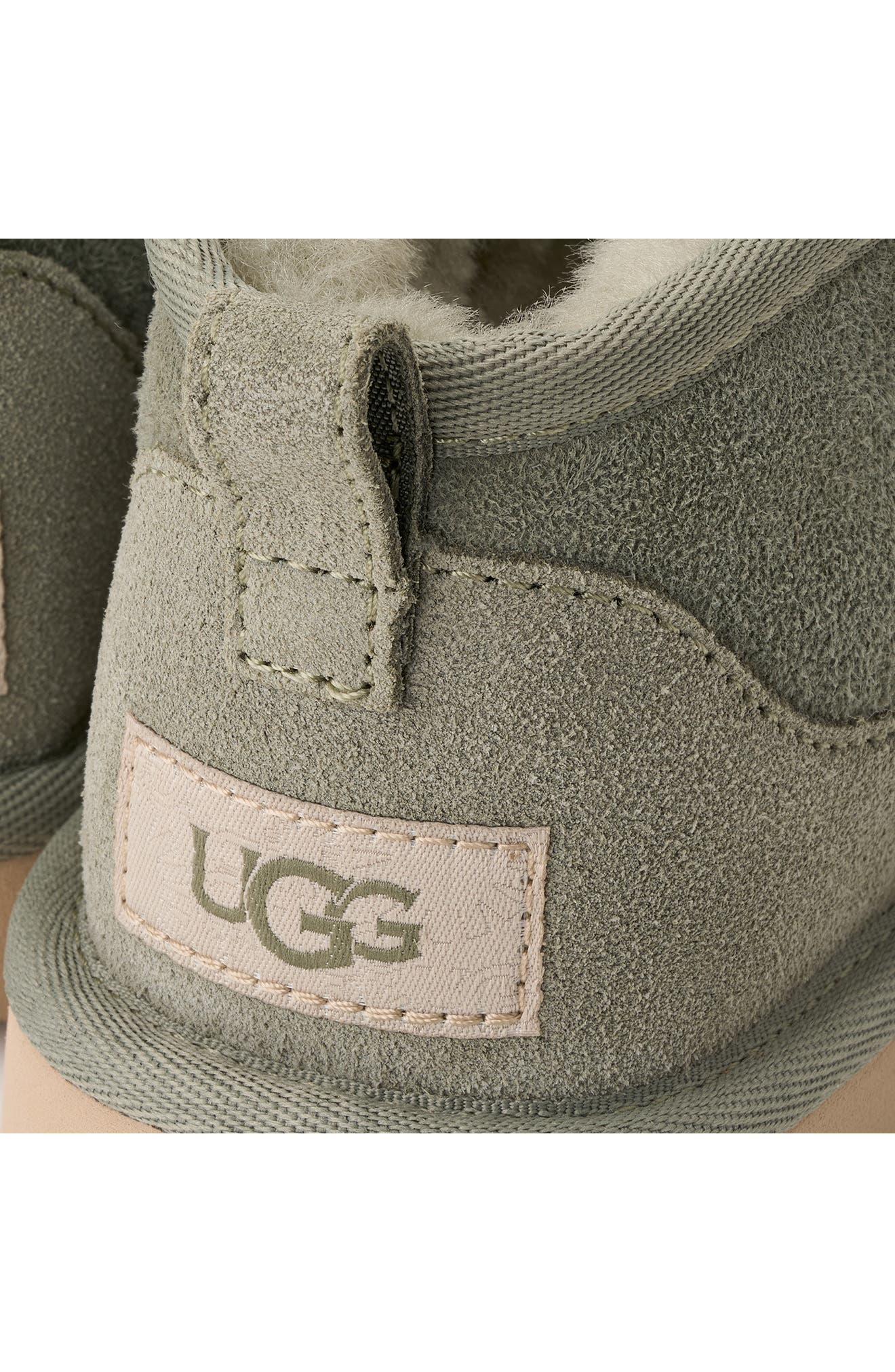 Kids' Classic Ultra Water Resistant Genuine Shearling Mini Boot, Alternate, color, SHADED CLOVER