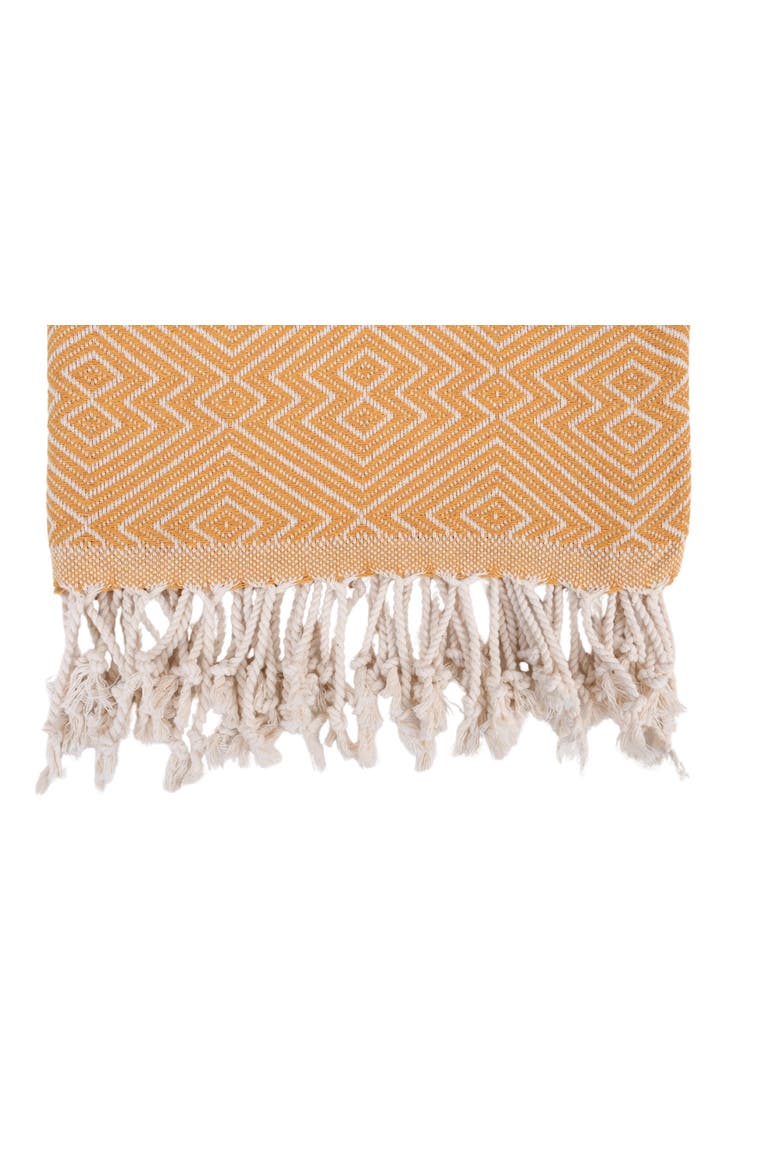 Safran Throw Blanket/Towel, Main, color, Orange