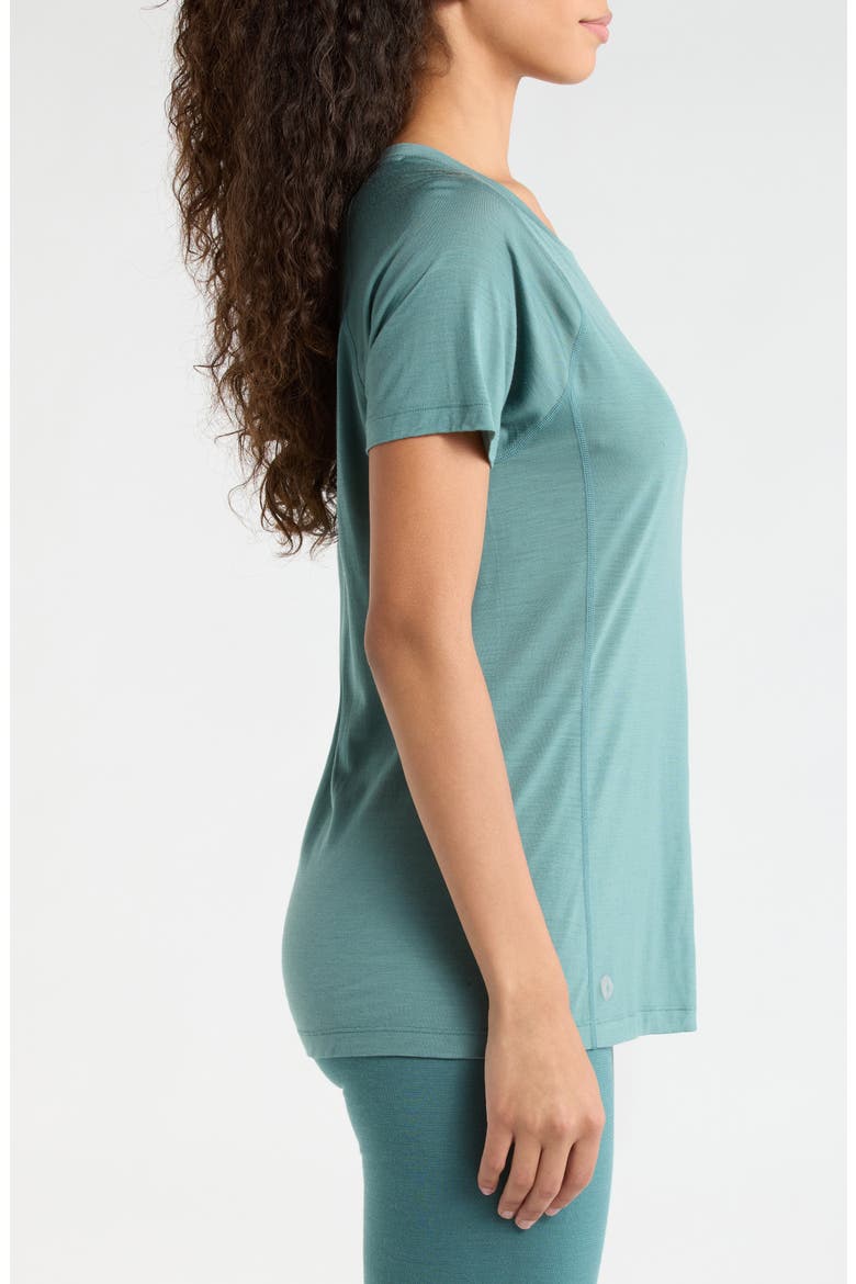 Active Ultralite Crewneck T-Shirt, Alternate, color, DUSTY TEAL