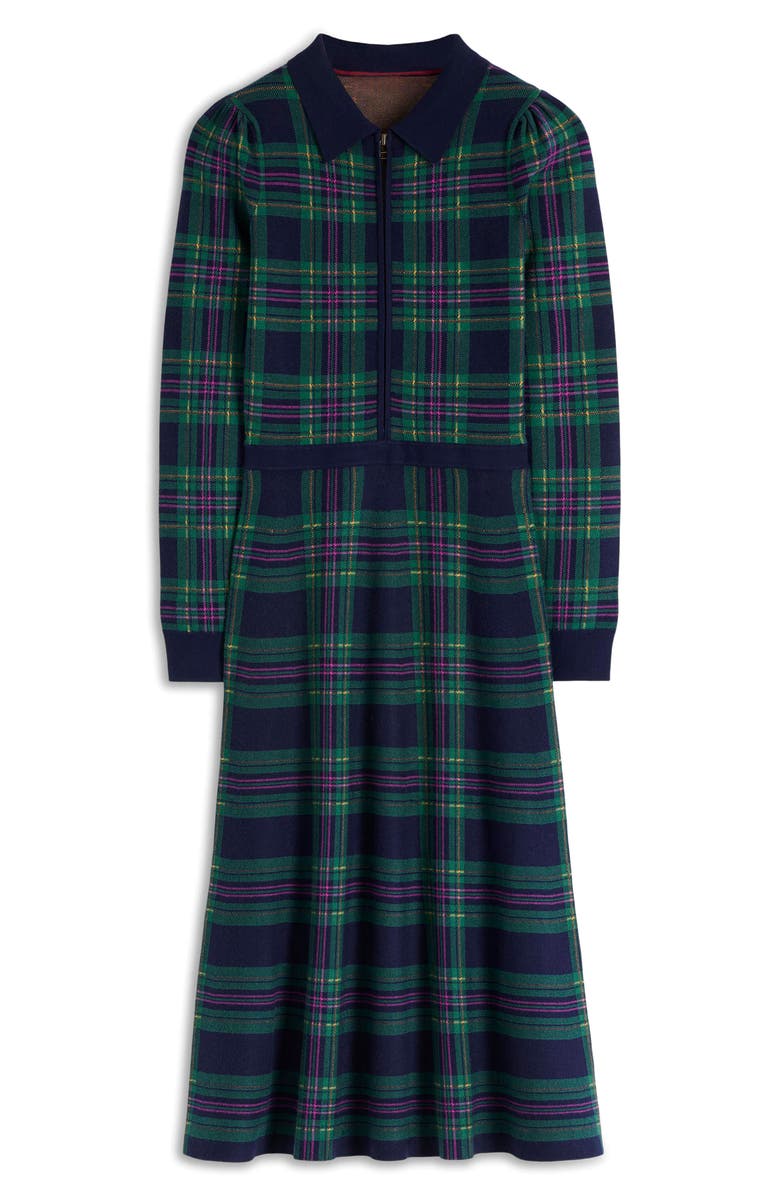 Boden Fiona Long Sleeve Knit Dress, Alternate, color, 