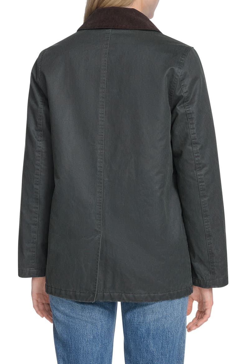 Coated Hunter Jacket, Alternate, color, ARMY GREEN