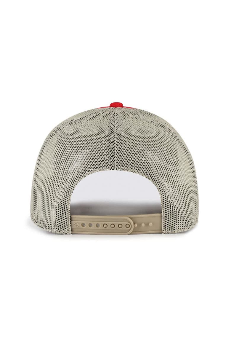 Men's '47 Red Ole Miss Rebels Arid Adjustable Trucker Hat, Alternate, color, Red