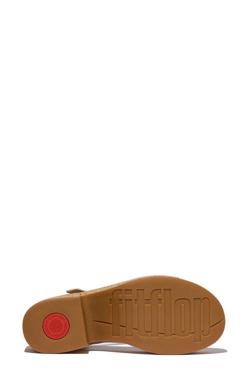 Fitflop Platfforms Ankle Strap Platform Wedge Sandal In Paris Beige