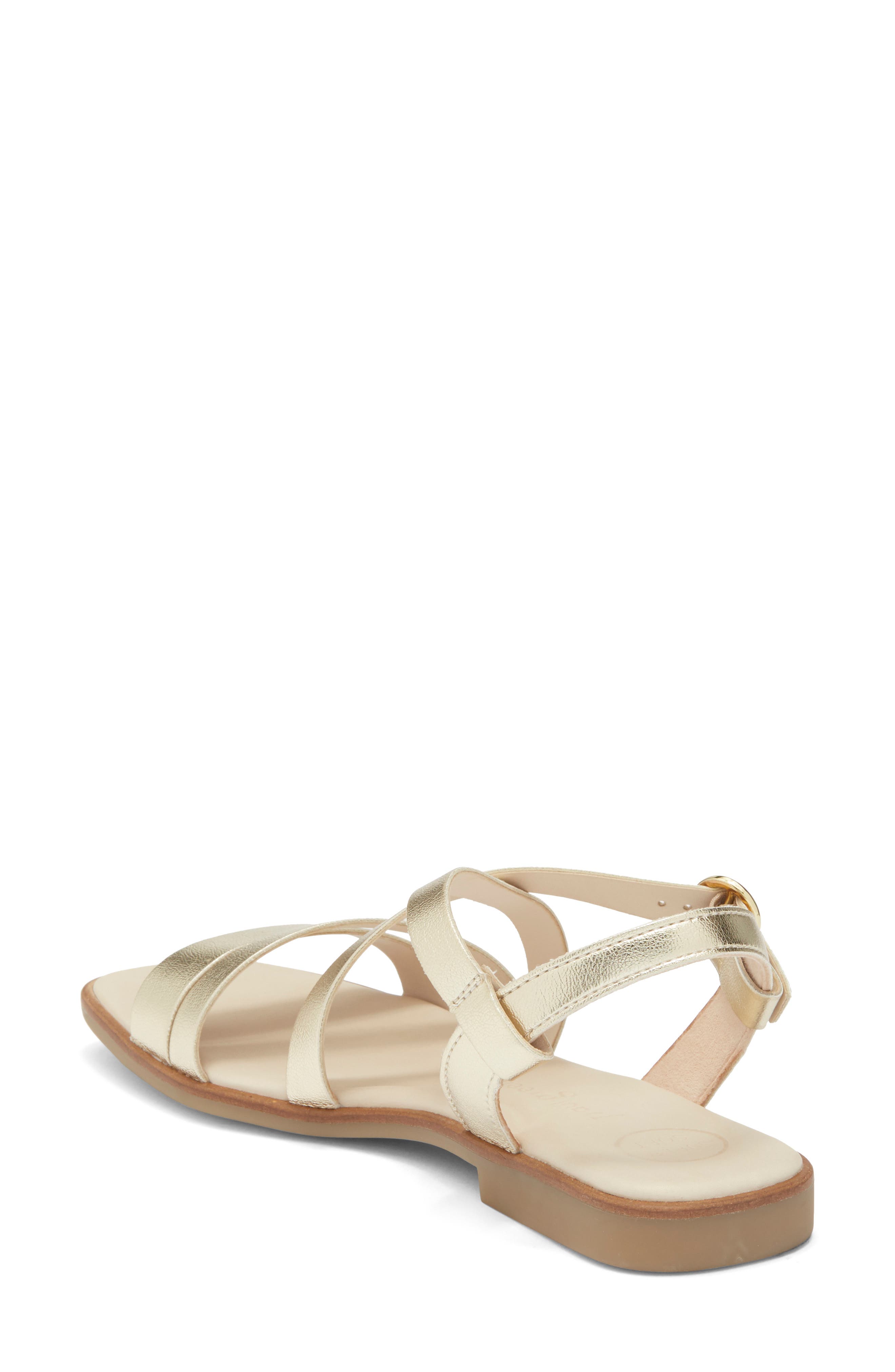Paul Green Rayne Sandal, Alternate, color, Platino Metallic Future