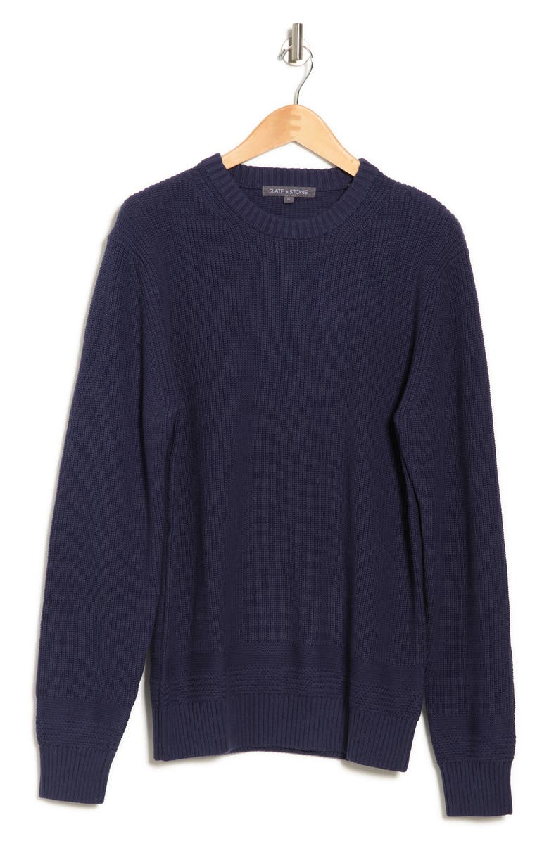 Slate & Stone Midgauge Cotton Sweater, Alternate, color, 