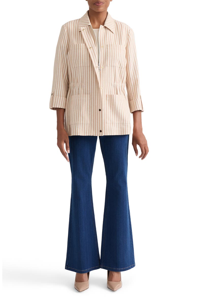 Anorak Jacket, Alternate, color, WHITE SAND/ MAPLE SPICE
