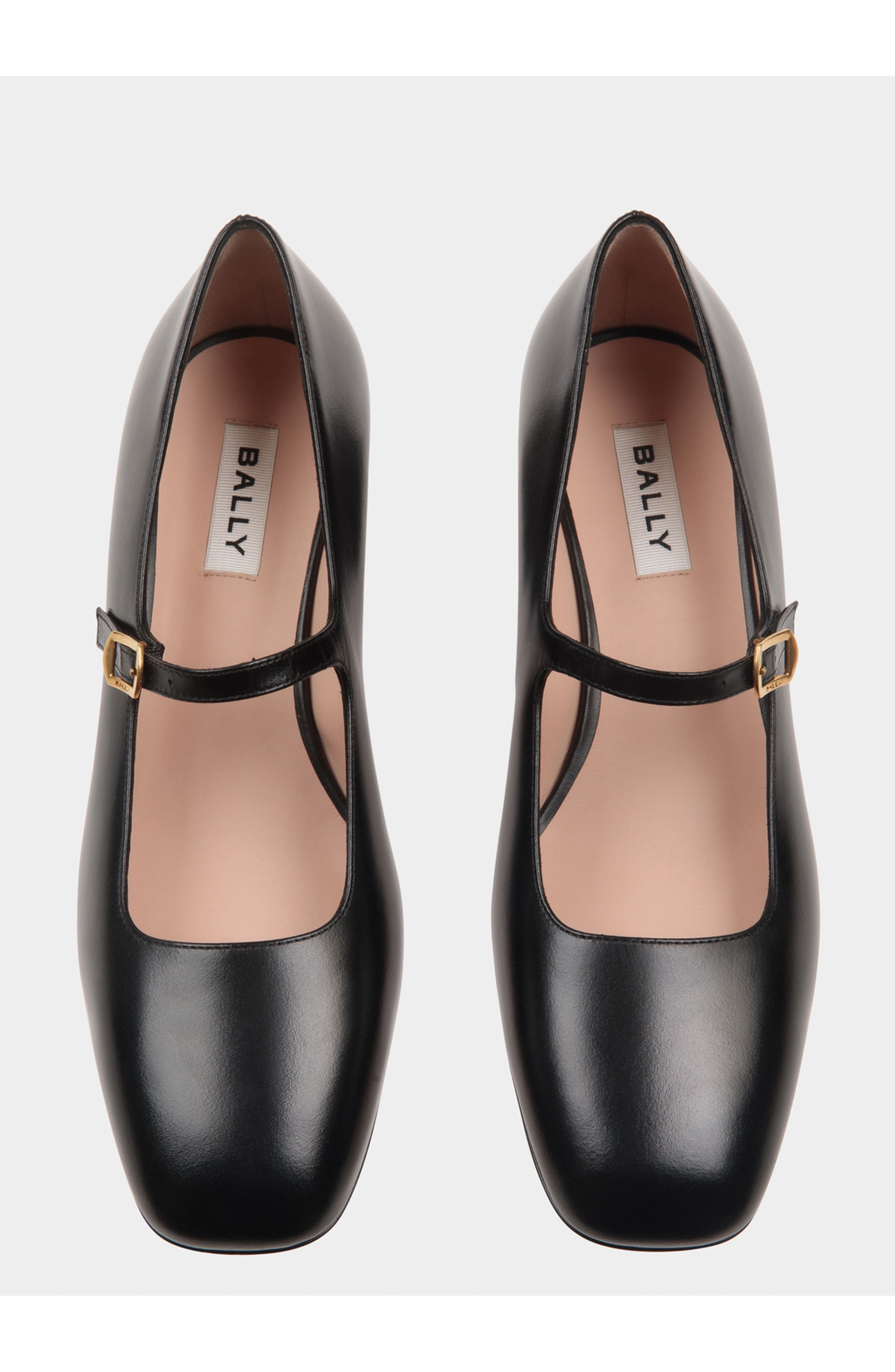 Bally rina Pump in Leather, Alternate, color, Black