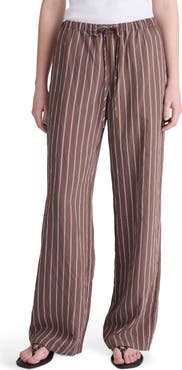 Madewell Stripe Pull-On Pants