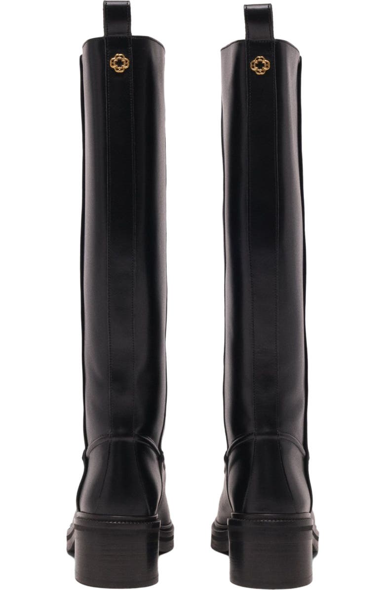 maje Leather boots, Alternate, color, Black