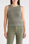 Splendid Honore Cotton Crochet Tank