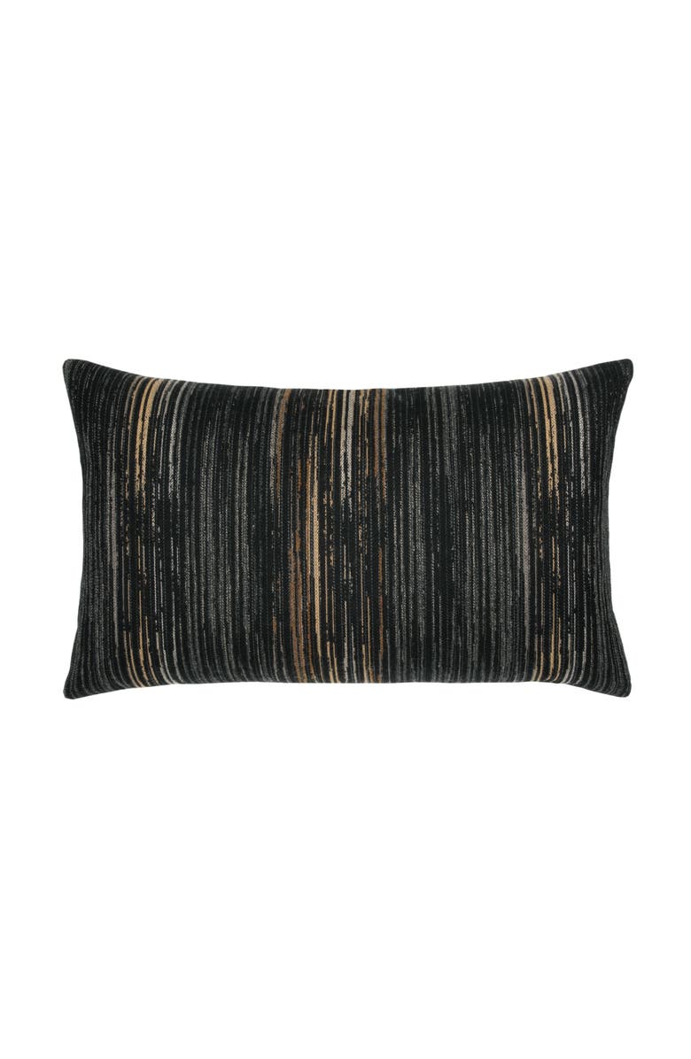 Elaine Smith Ingenuity Harvest Hand Knotted Macrame Indoor & Outdoor Woven Accent Pillow, Alternate, color, Harvest