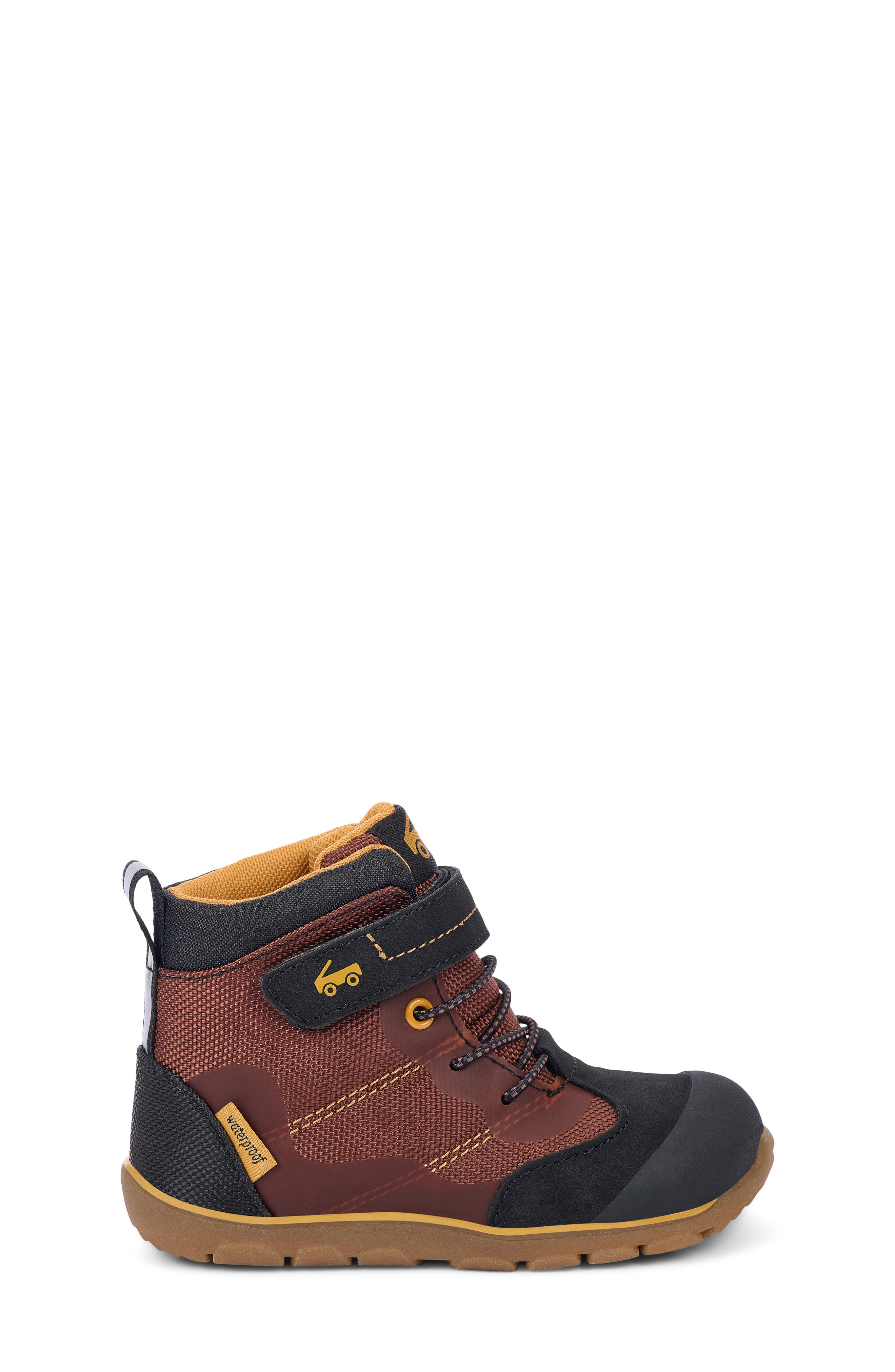 Kids' Canyon Waterproof Boot, Alternate, color, BROWN/ BLACK