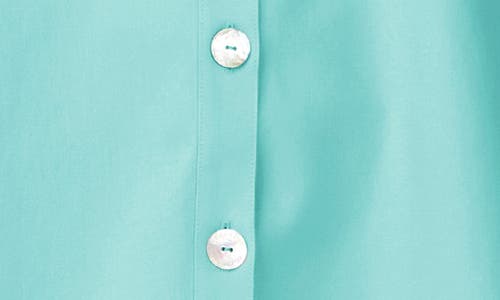 Foxcroft Pandora Non-iron Cotton Shirt In Blue