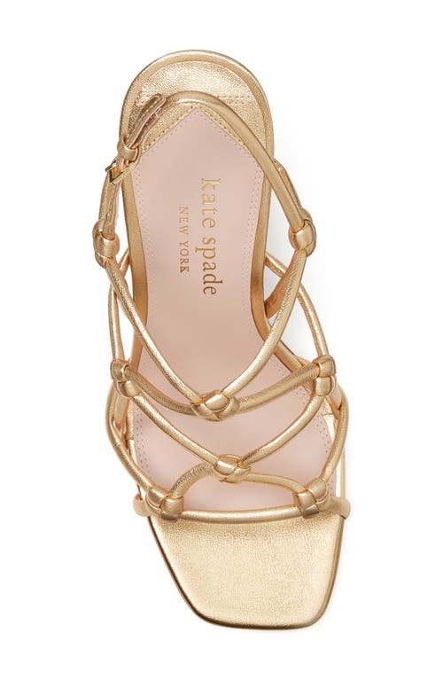 Kate Spade New York Coco Slingback Sandal In Gold