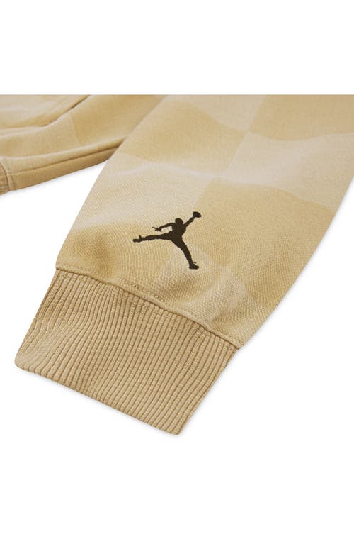 Jordan Boys Deep Dish Pullover Hoodie In Brown
