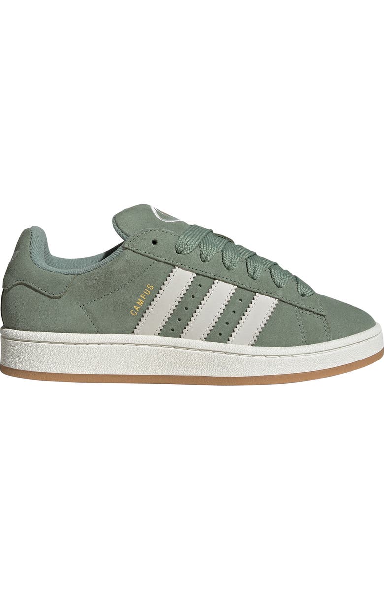adidas Campus 00s Sneaker, Alternate, color, Silver Green/ Off White/ Gum
