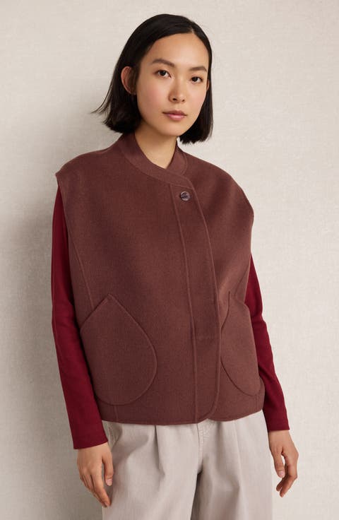Wool Blend Vest