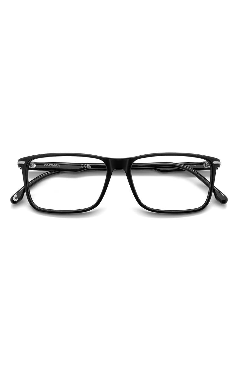 Carrera Eyewear 57mm Rectangular Optical Glasses, Alternate, color, 