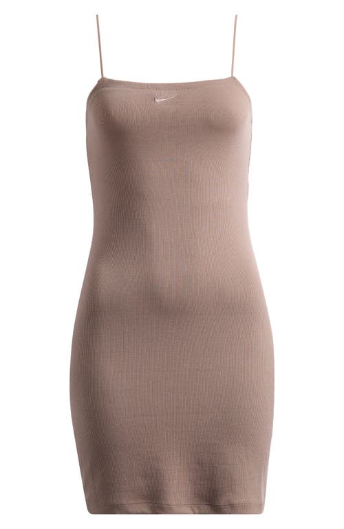Nike Sportswear Chill Knit Mini Rib Cami Minidress
