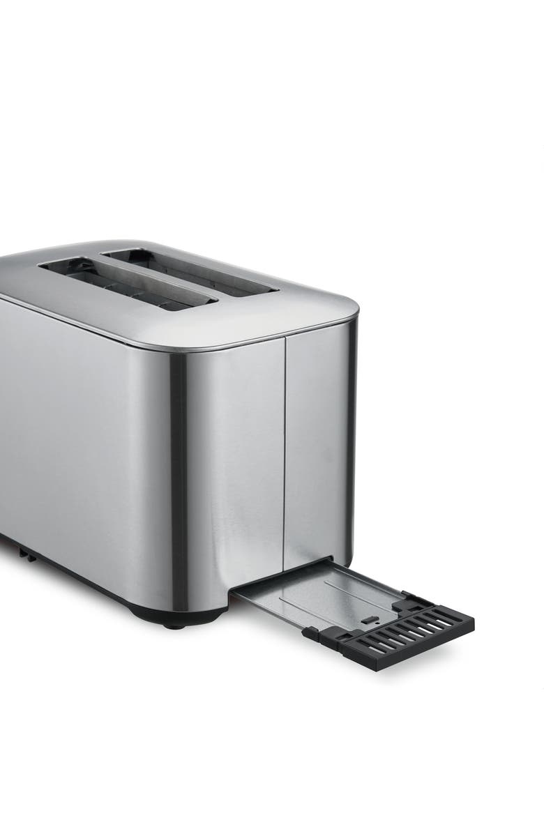 Salton Stainless Steel Digital Countdown Toaster 2 Slice, Alternate, color, Silver