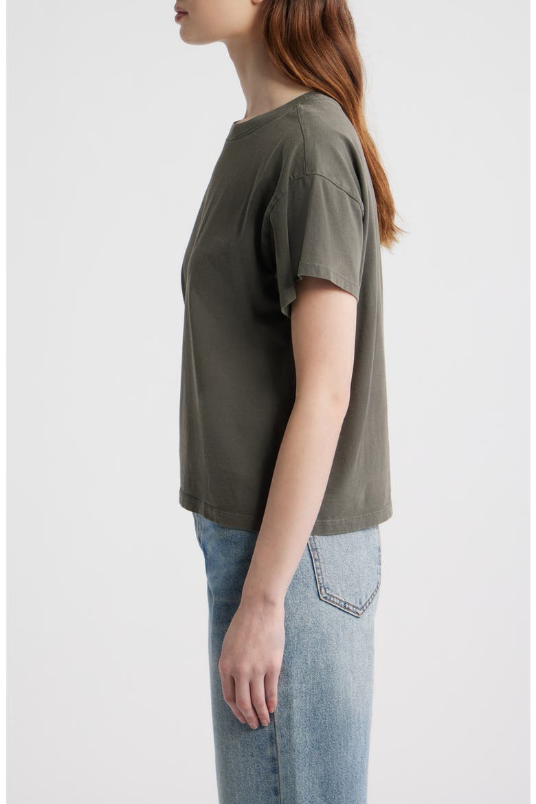 Kelly Washed Boxy Cotton T-Shirt, Alternate, color, SLATE