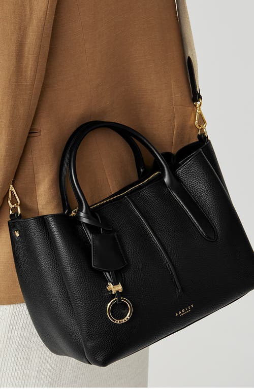 Radley Hillgate Place Leather Satchel In Black