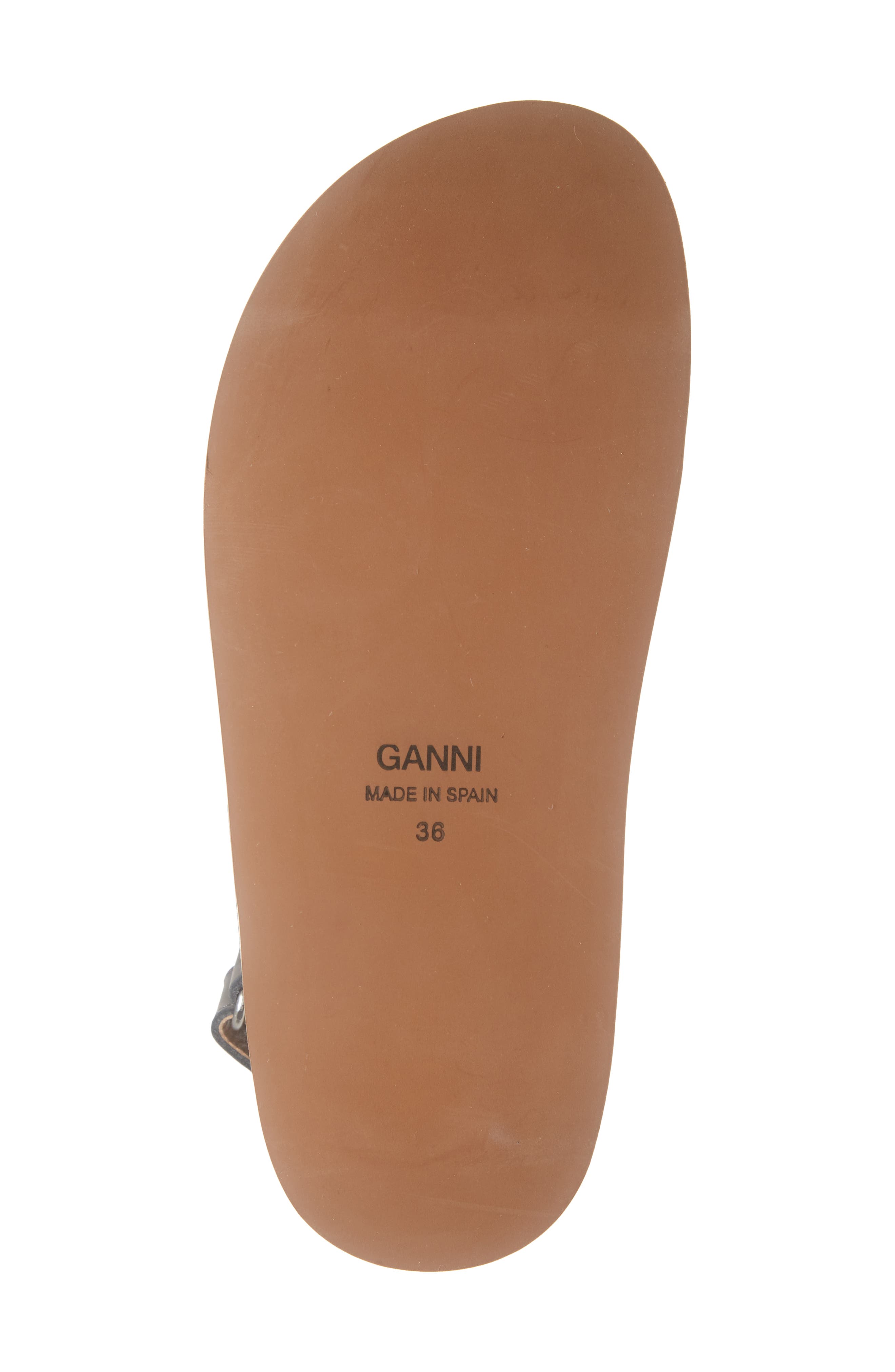 Ganni Juta Mid Deco Sandal, Alternate, color, 