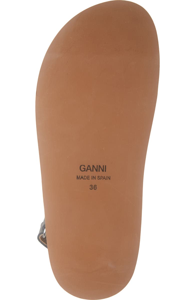 Ganni Juta Mid Deco Sandal, Alternate, color,