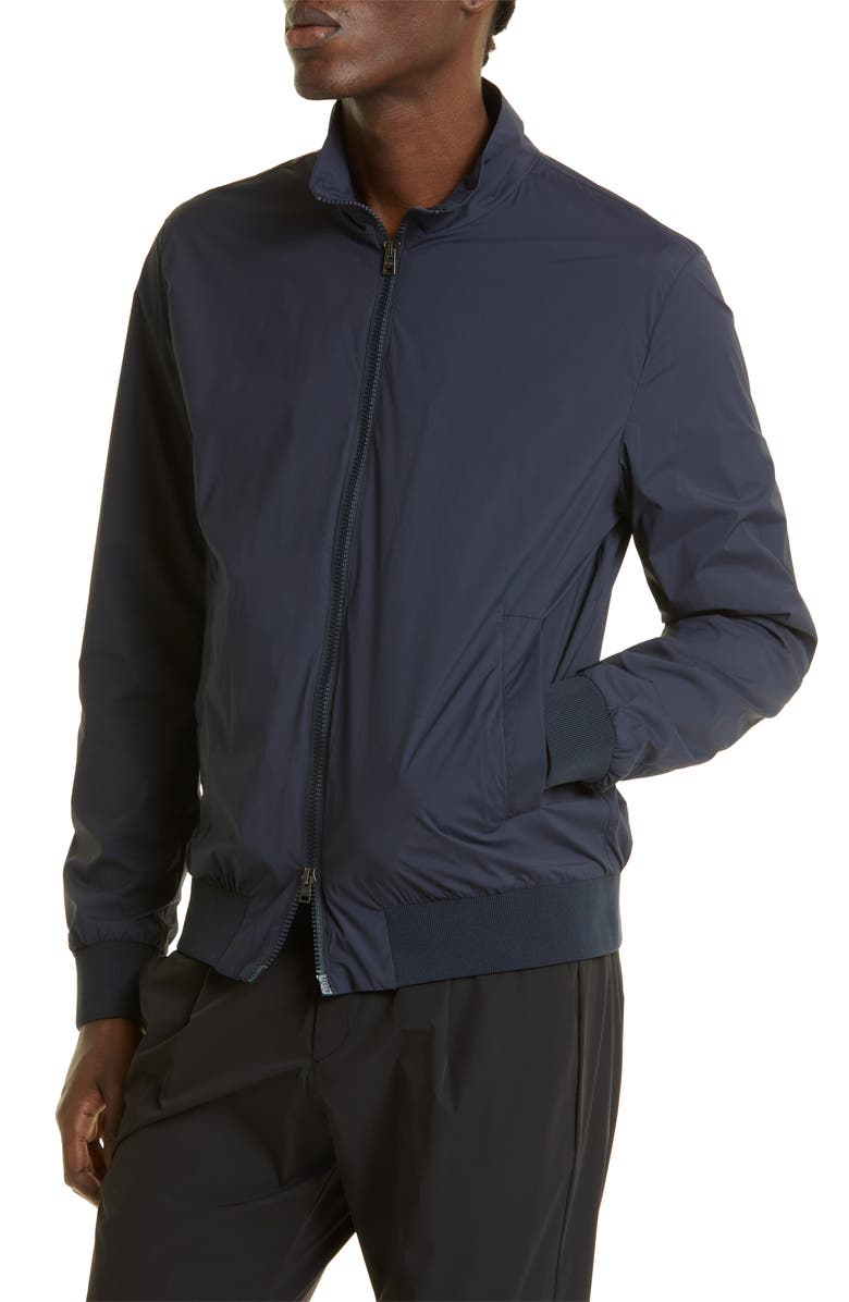 Herno Water Repellent Stretch Nylon Jacket, Alternate, color, 