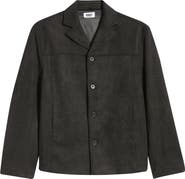 KROST Faux Suede Shirt Jacket