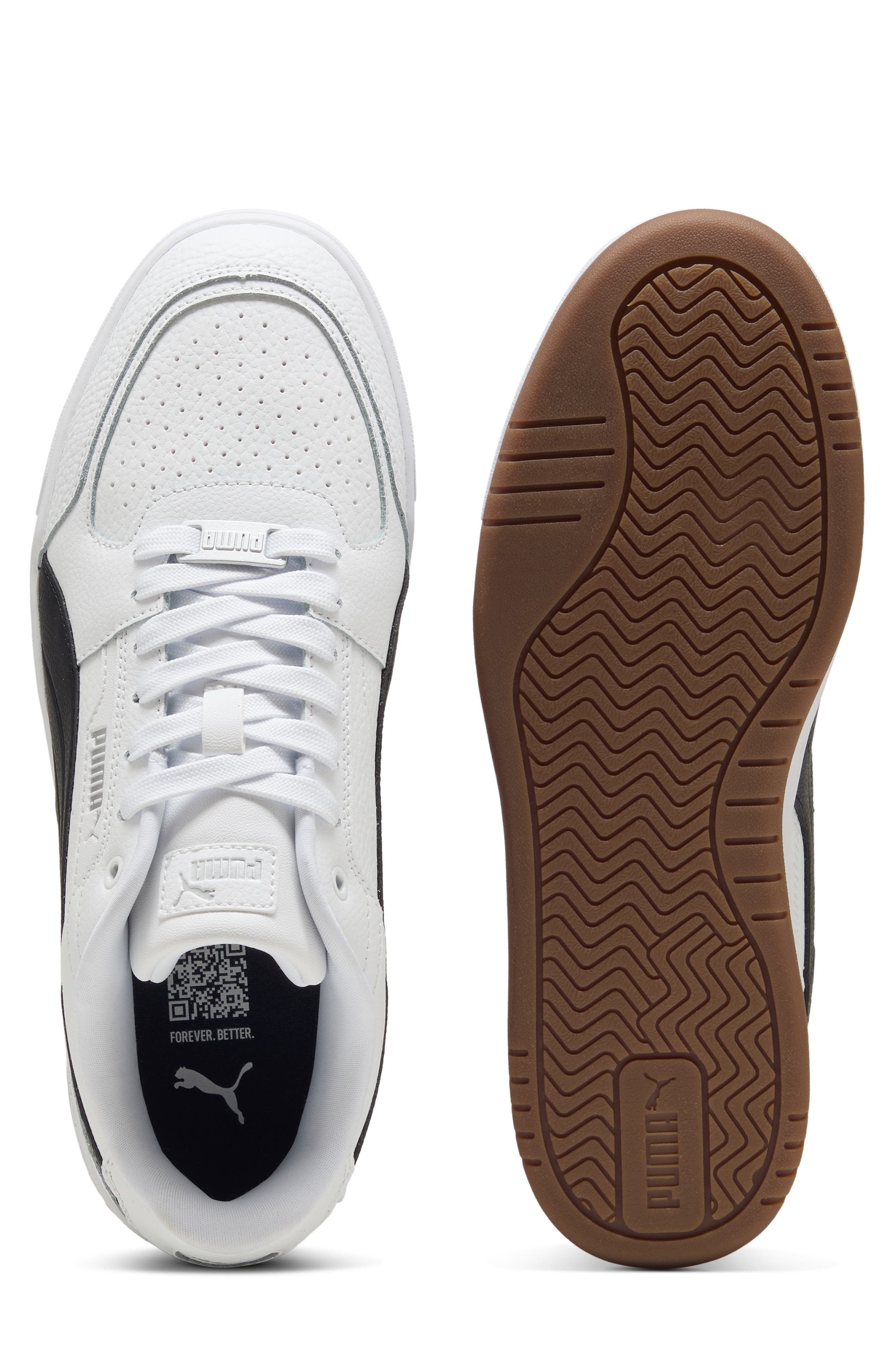 PUMA Caven III Plus Sneaker, Alternate, color, Puma White/ Puma Black/ Gum