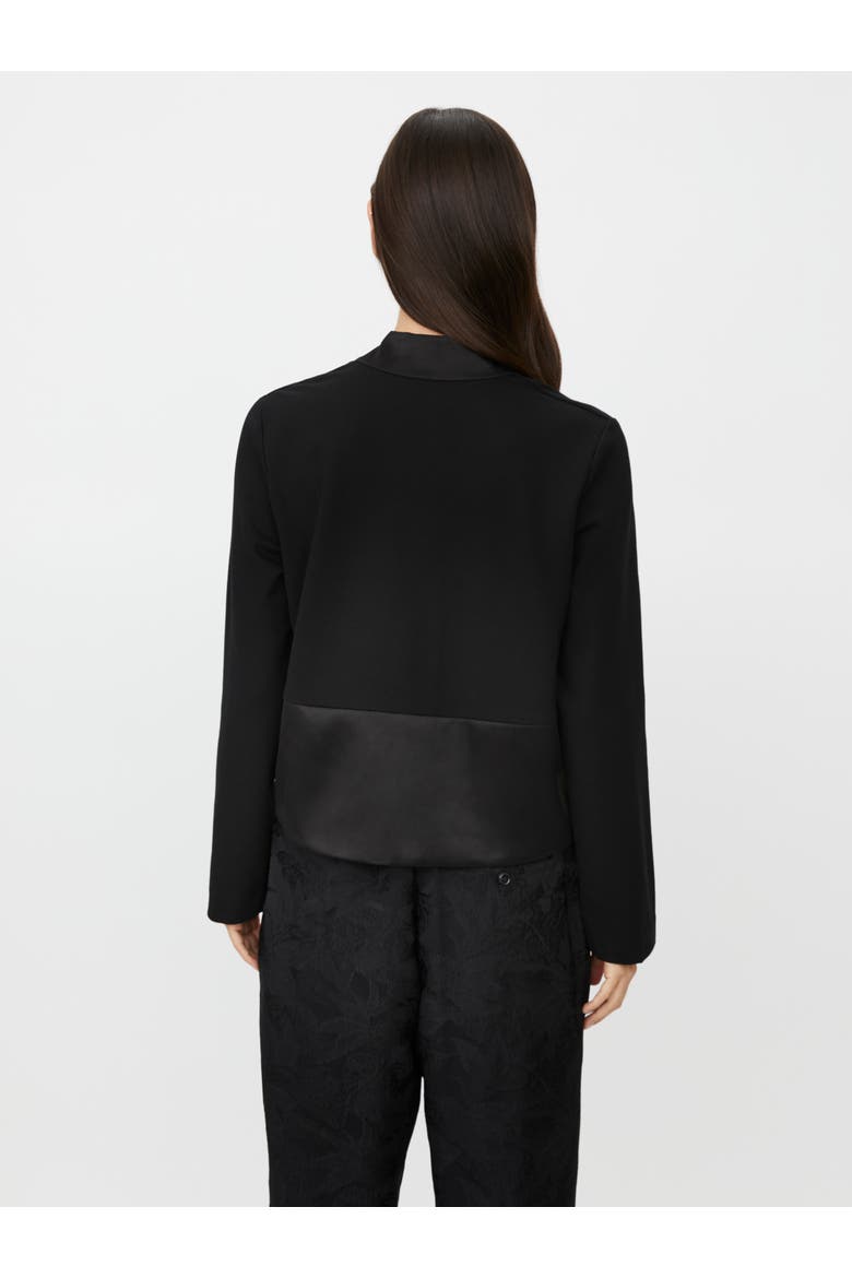 Majadania Cropped Blazer, Alternate, color, Black