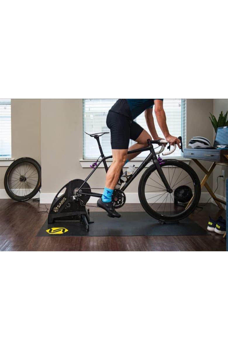 Saris Non-Slip Trainer Accessory Mat for Floor Protection, Alternate, color, Black