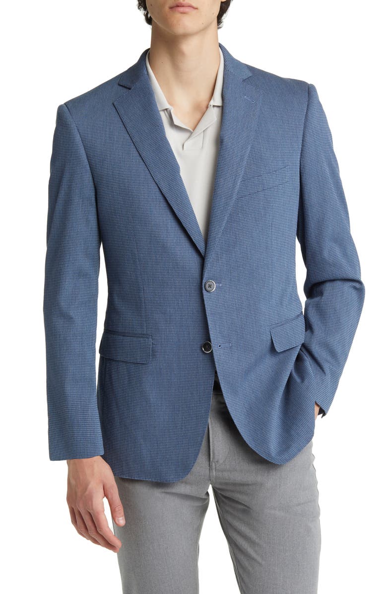Alton Lane Soho Stretch Denim Sport Coat, Main, color, 