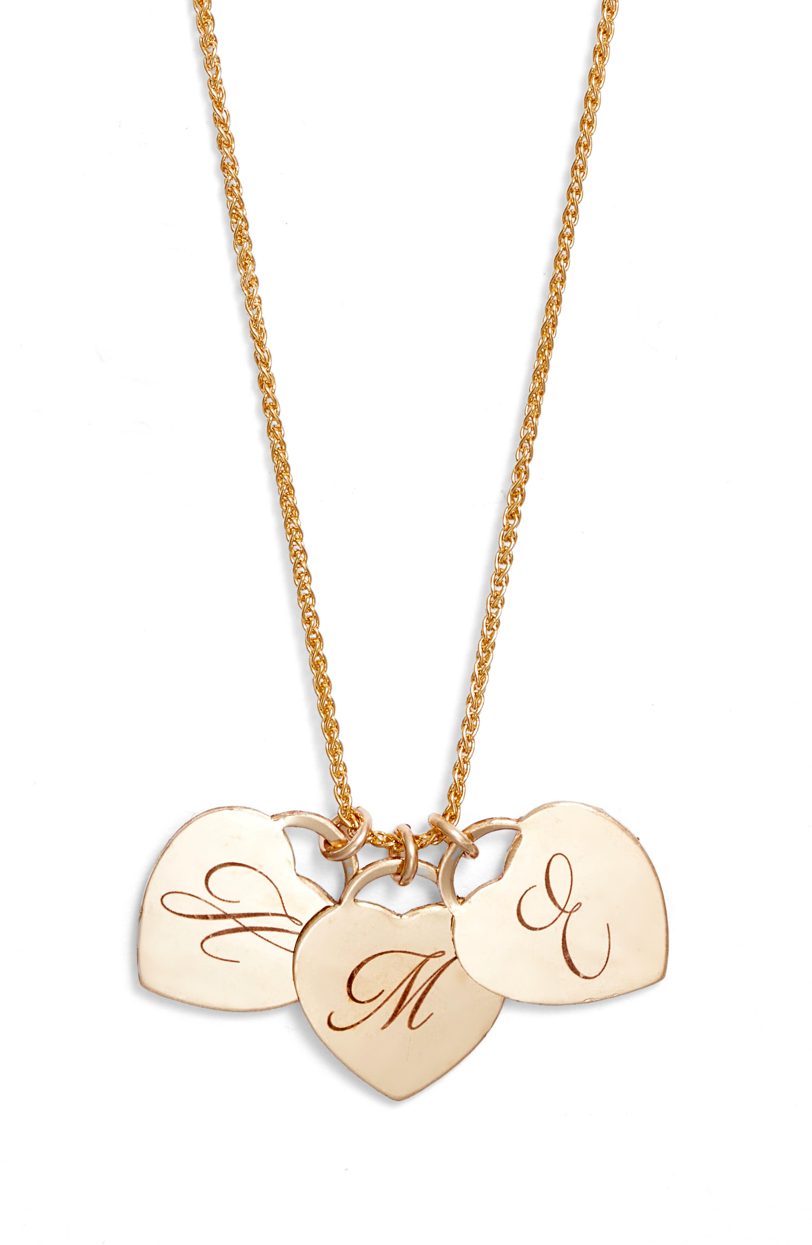 GOLD / 3 CHARMS