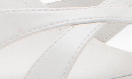 Mango Slide Sandal In White