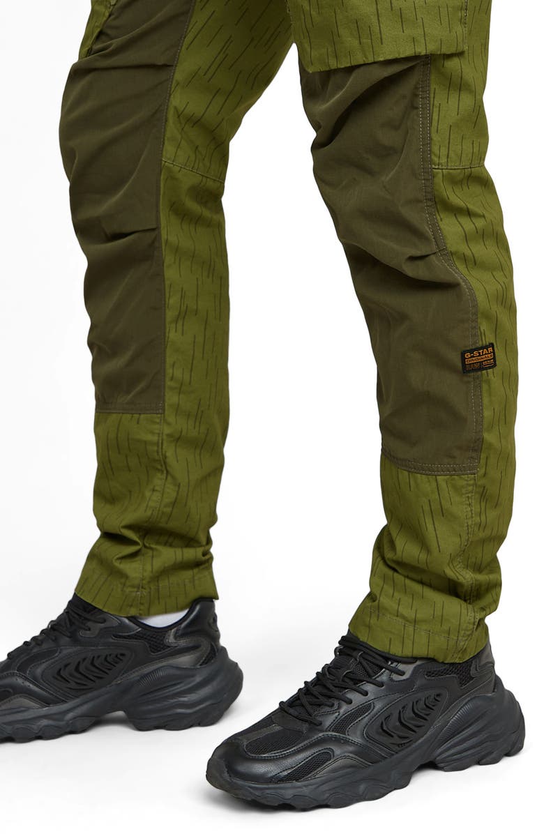 G-STAR 3D Regular Tapered Cargo 3.0 Pants, Alternate, color, Mayfly Rain Camo