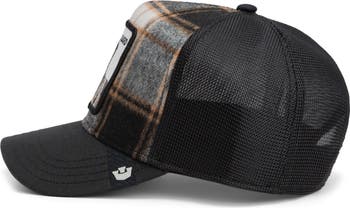 Guard Dog Brushed Plaid Trucker Hat